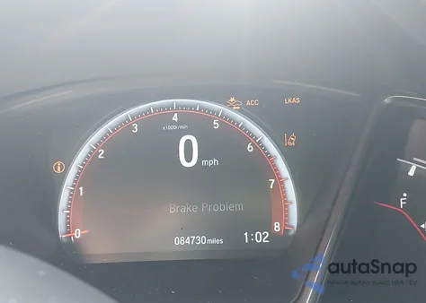 2018 Honda Civic Sport Touring z USA, uszkodzony, nr VIN SHHFK7H91JU407410